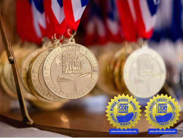 Short Story Awards medals